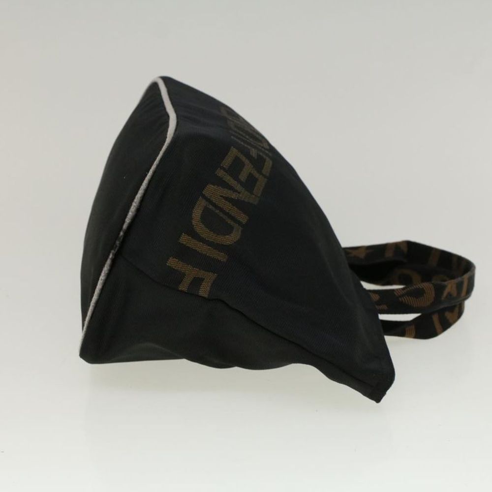 Fendi Black Canvas Handbag (Pre-Owned) - Picture 4 of 12